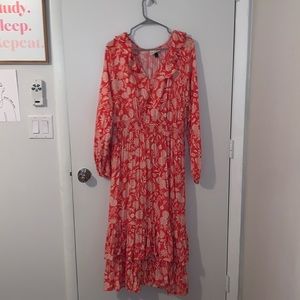 Maxi Dress, loose and cute with boots!